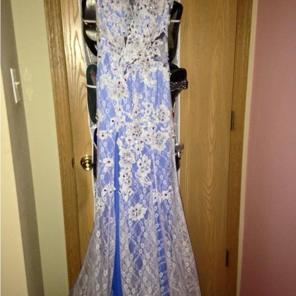 Periwinkle Prom Dress - Picture 2 of 3